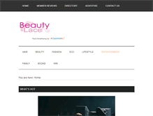 Tablet Screenshot of entertainment.beautyandlace.net