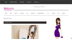 Desktop Screenshot of motherandbaby.beautyandlace.net