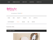 Tablet Screenshot of motherandbaby.beautyandlace.net