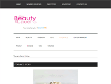 Tablet Screenshot of living.beautyandlace.net