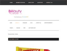 Tablet Screenshot of beauty.beautyandlace.net