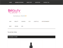 Tablet Screenshot of naturalgirl.beautyandlace.net